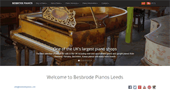 Desktop Screenshot of besbrodepianos.mobi