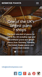 Mobile Screenshot of besbrodepianos.mobi